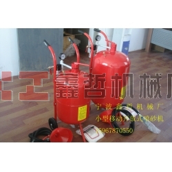 小型高壓噴砂機，高壓噴砂機，墓碑刻字鑄造件噴砂機
