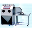 XZ-9080F推車轉(zhuǎn)盤(pán)噴砂機(jī)，轉(zhuǎn)盤(pán)式噴砂機(jī)，手動(dòng)噴砂機(jī)