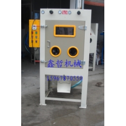 XZ-1010-2雙槍滾筒自動(dòng)噴砂機(jī)，滾籃式噴砂機(jī)，自動(dòng)噴砂機(jī)